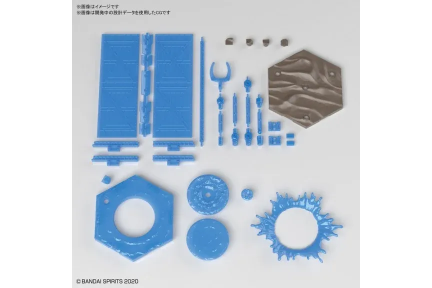 GUNDAM - Customize Scene Base Water Field - Model Kit Accessories